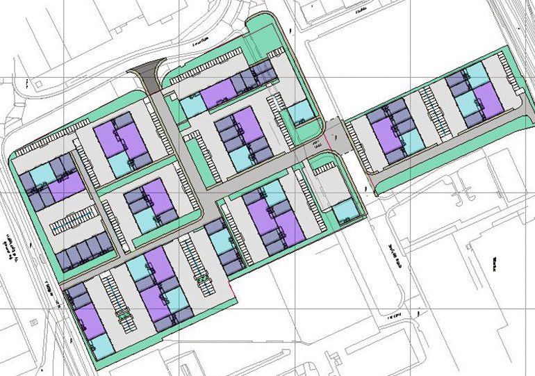 Flexible Use Light Industrial Estate, UK Wide - Feasibility Sketch